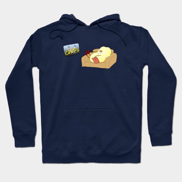 Couch potato Hoodie by shackledlettuce